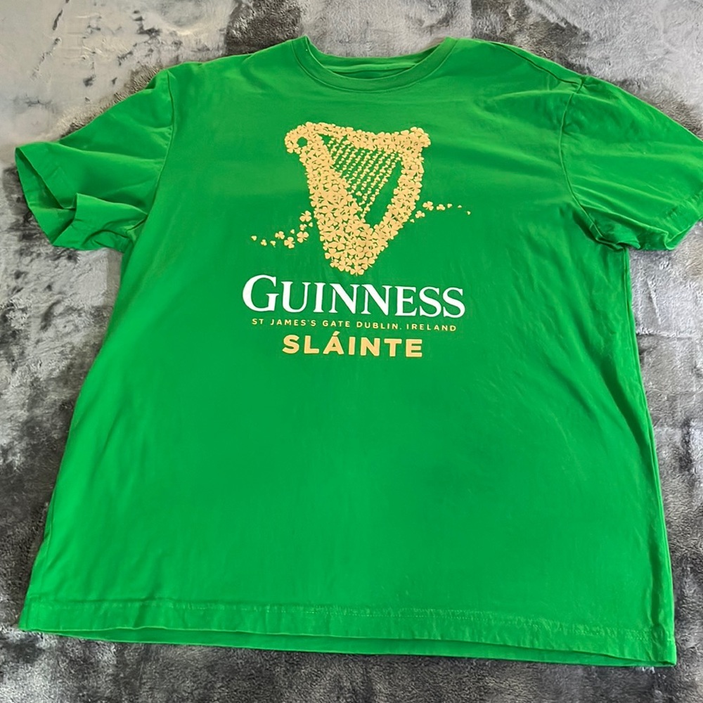 Guiness promo shirt in size xl